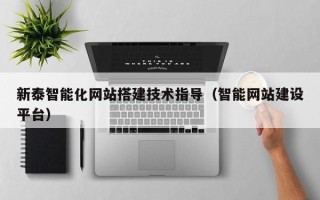 金昌新泰智能化网站搭建技术指导（智能网站建设平台）
